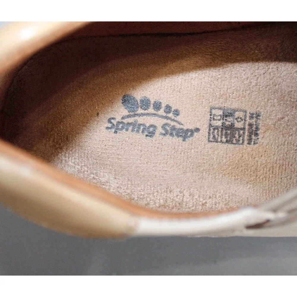 Spring Step Neeta Lagenlook Leather Comfort Shoes Women’s 9.5 EU 40 Boho Loafers